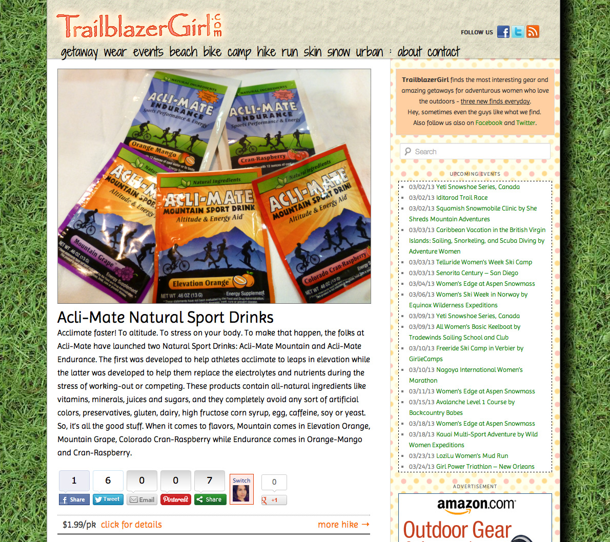 TrailblazerGirl.com website